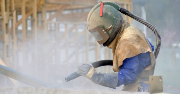 sand blasting